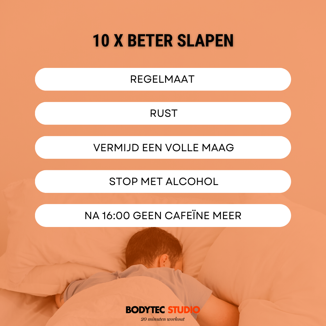 Met deze 10 tips slaap je beter!