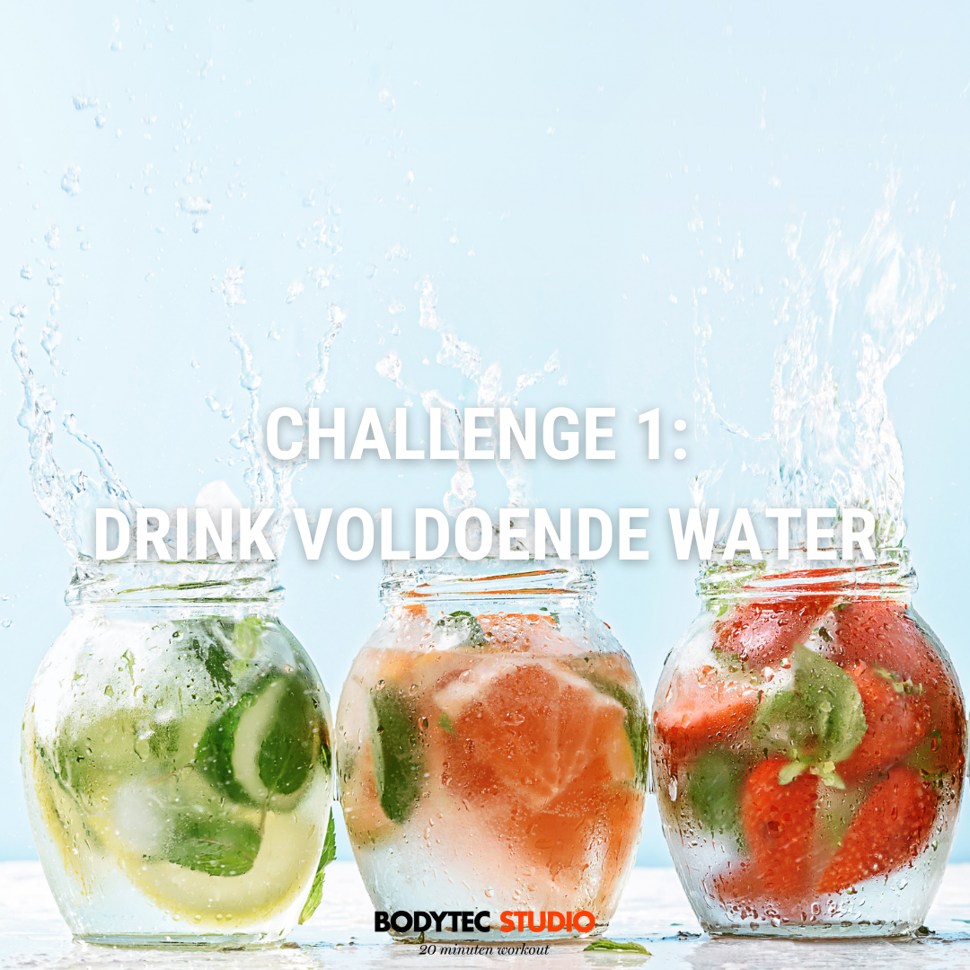 Challenge 1 - meer vocht en water drinken