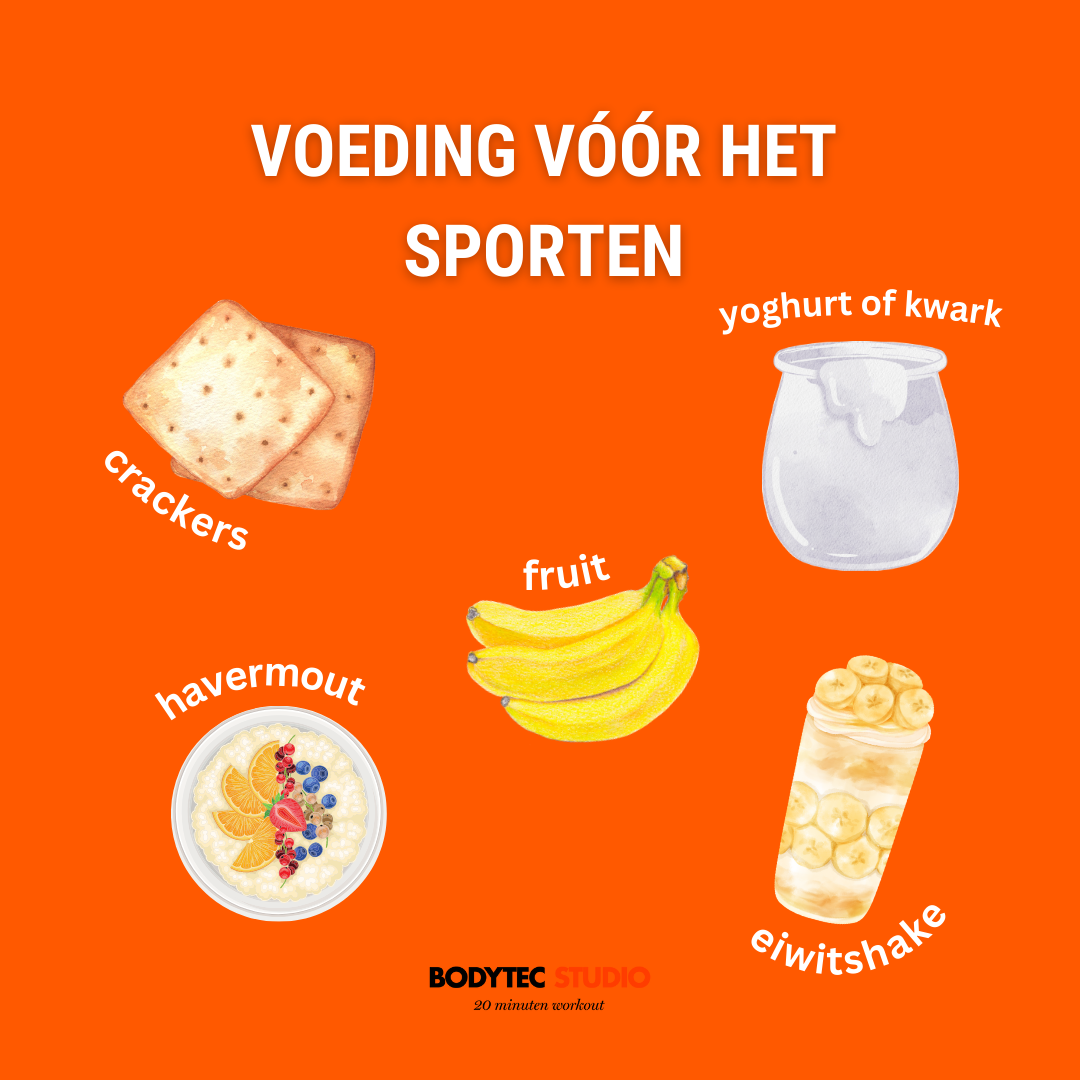 Wat eet je vóór het sporten: 5 voedingstips